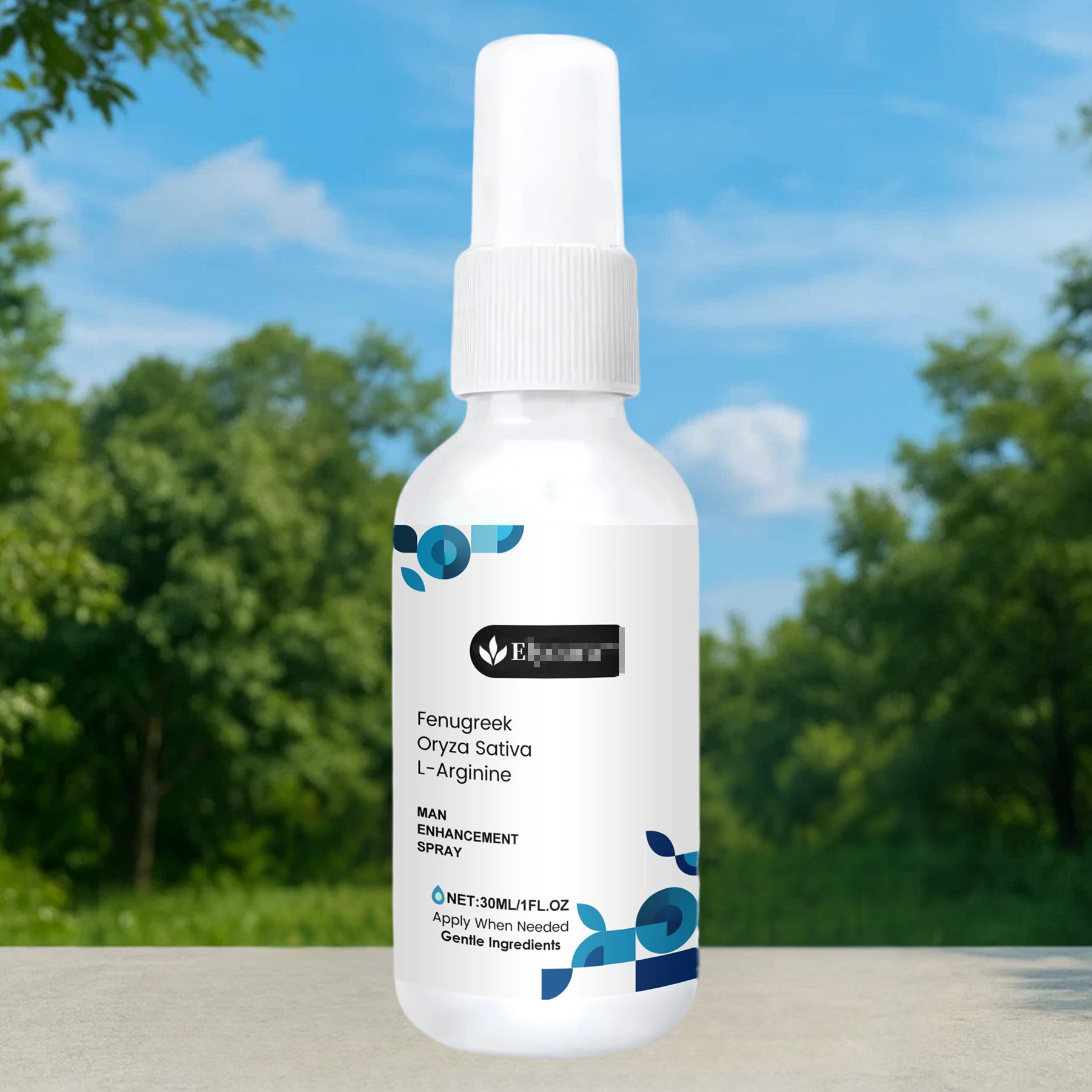 Natural Man Enhancement Spray | Fenugreek, Oryza Sativa & L-Arginine | 30ML Fast-Acting Formula