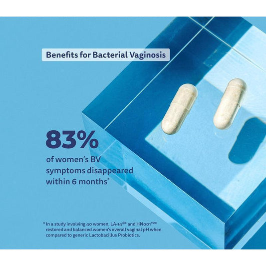 Tägliches präbiotisches + probiotisches Nahrungsergänzungsmittel für Frauen | 20 Milliarden KBE | Vaginal- & Verdauungsgesundheit | 60 vegane Kapseln