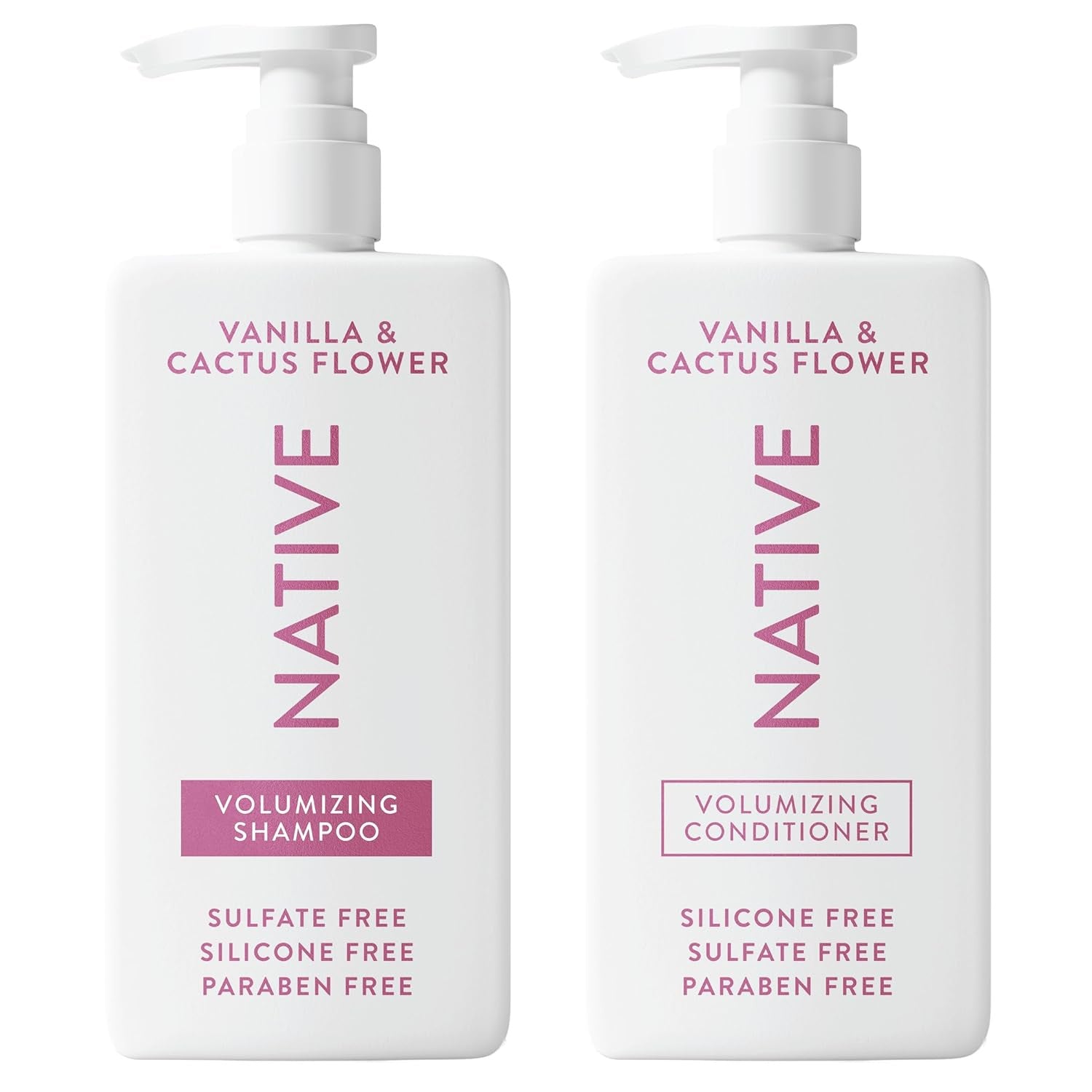 Native Moisturizing Shampoo and Conditioner Set | Ocean and Timber | Sulfate Free | Silicone Free | Paraben Free