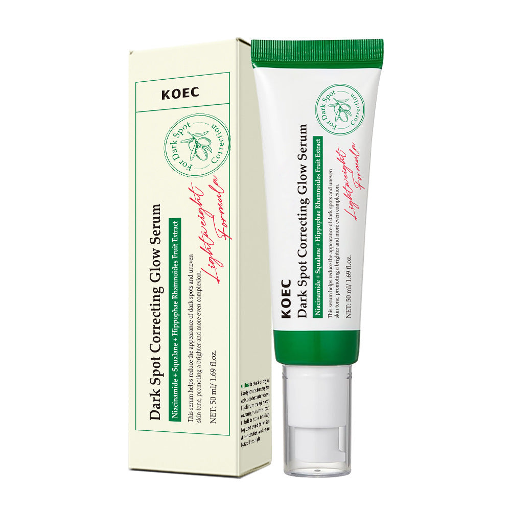 KOEC PDRN Pink Peptide Glow Serum | Dark Spot Care & Even Skin Tone | Korean Brightening Face Serum 30ml