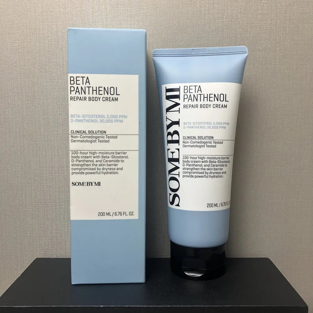 Some By Mi Beta Panthenol Repair Body Cream 200ml | Set of 2 | 100-Hour Moisture Barrier | Ceramide & D-Panthenol 30,000ppm
