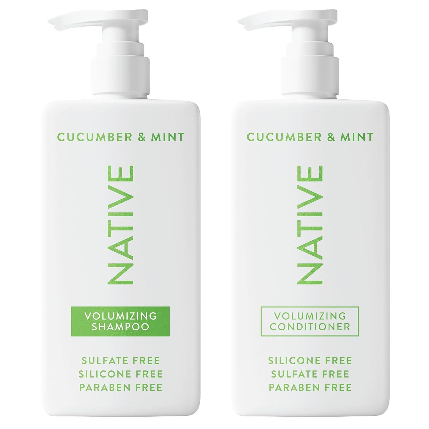 Native Moisturizing Shampoo and Conditioner Set | Ocean and Timber | Sulfate Free | Silicone Free | Paraben Free