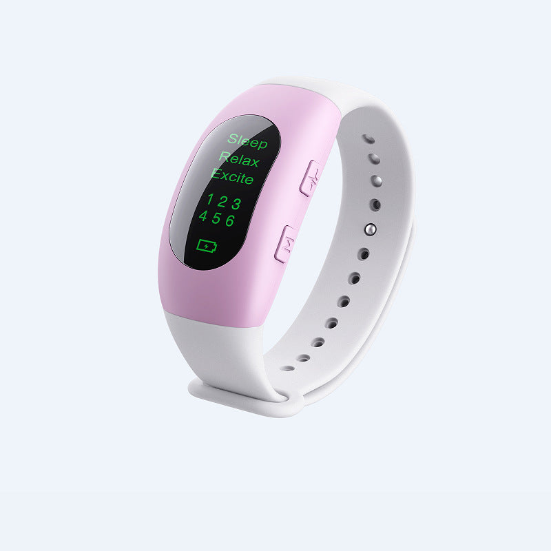 EMS Sleep & Relaxation Wristband | Electric Nerve Stimulation Bracelet for Sleep, Relax & Excite Modes | Microcurrent Therapy Band