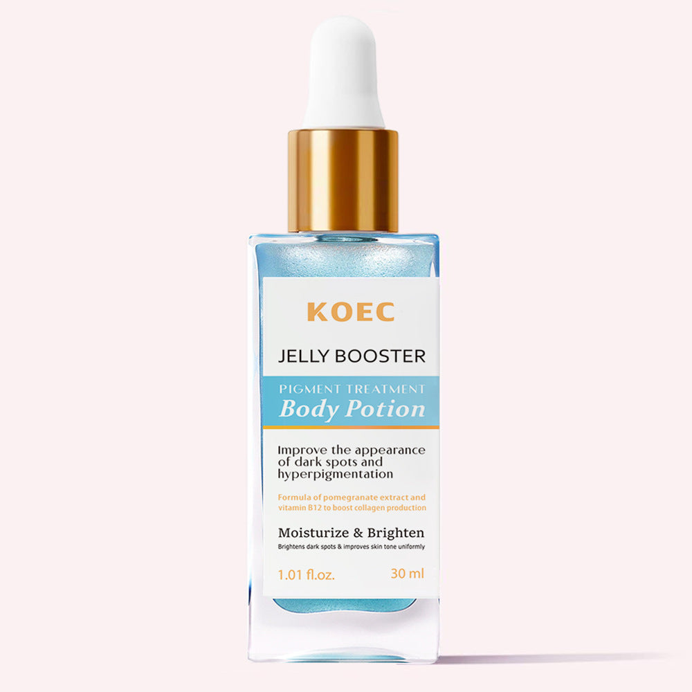 KOEC PDRN Pink Peptide Glow Serum | Dark Spot Care & Even Skin Tone | Korean Brightening Face Serum 30ml