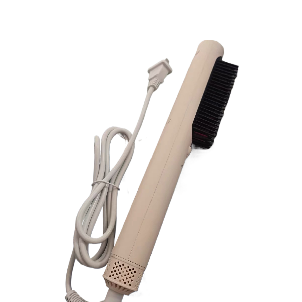 MinHuang Cordless Hair Straightener Brush | Wireless Rechargeable Heated Straightening Comb | Ionic Anti-Frizz Portable Hair Styler for Smooth Silky Hair | Travel Ready All Hair Types