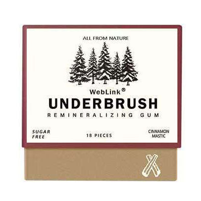 Underbrush Remineralizing Gum - Berry | Natural Sugar-Free Gum | 18 Pieces