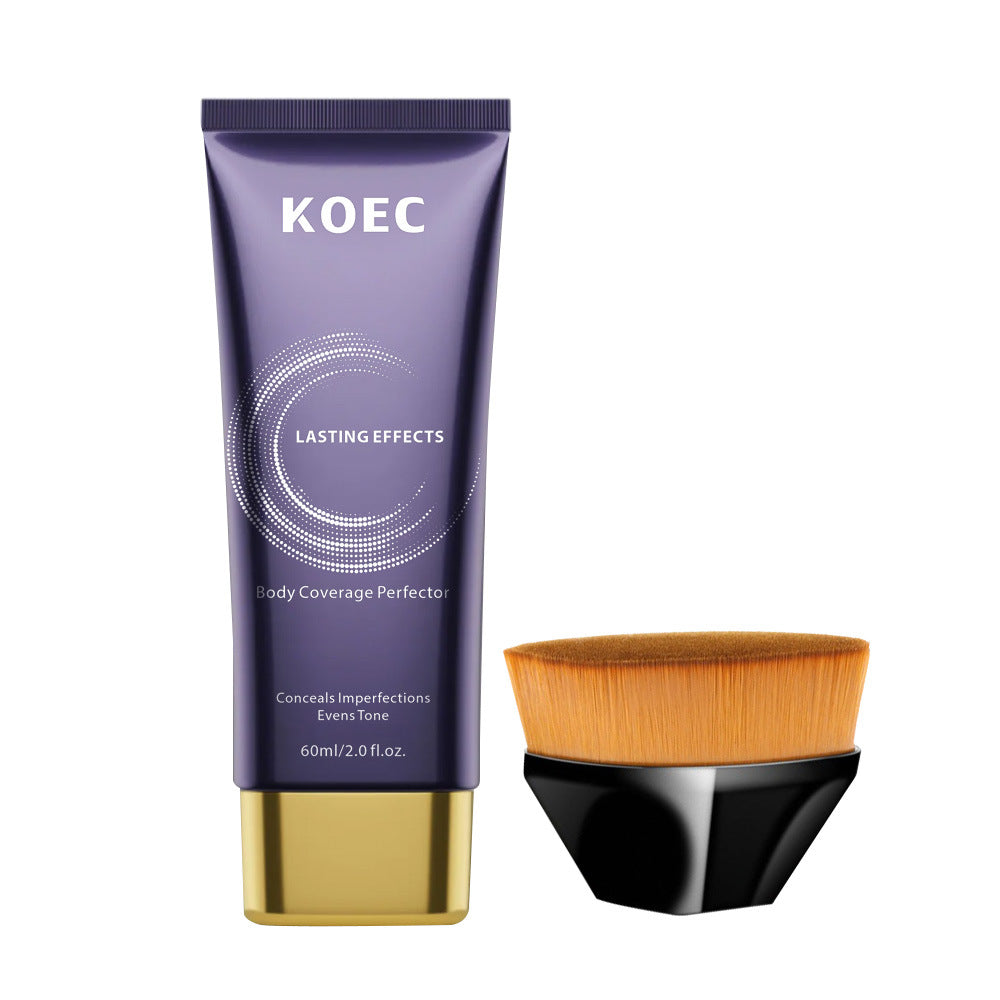 KOEC أداة مثالية لتغطية الجسم مع فرشاة | خافي عيوب للجسم بتغطية كاملة | يخفي الندوب والوشم والأوردة