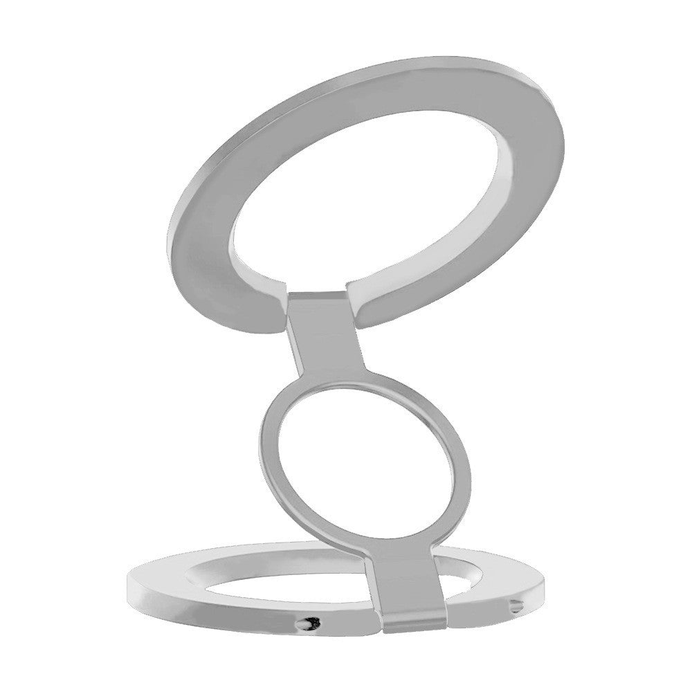 MagSafe Magnetic Ring Holder | Metal Folding Phone Grip Stand, 360� Rotation, iPhone Compatible ? Black