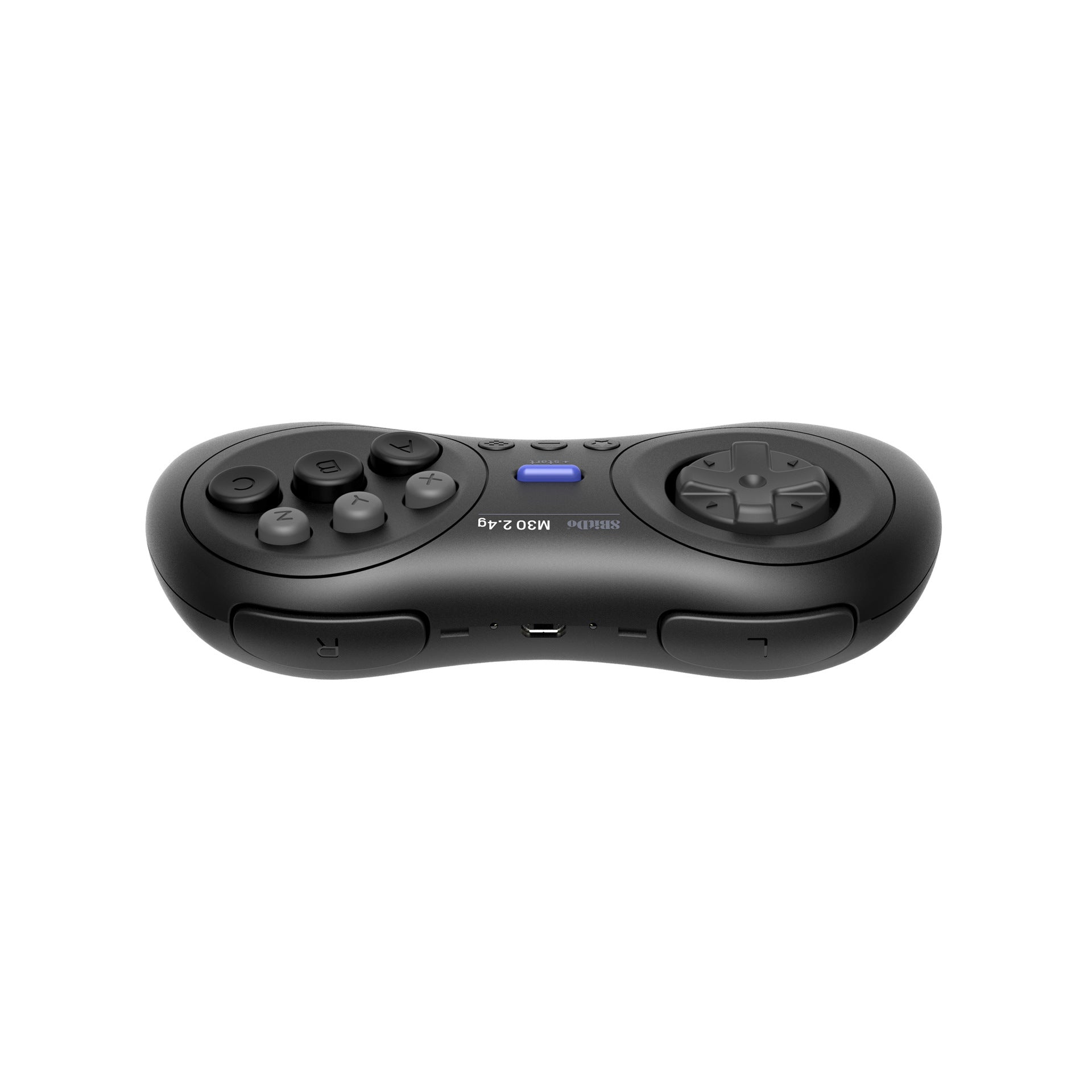 8BitDo M30 2.4G Wireless Retro Gaming Controller | 6-Button Gamepad for Sega Genesis Mega Drive PC Mac | USB Receiver Included