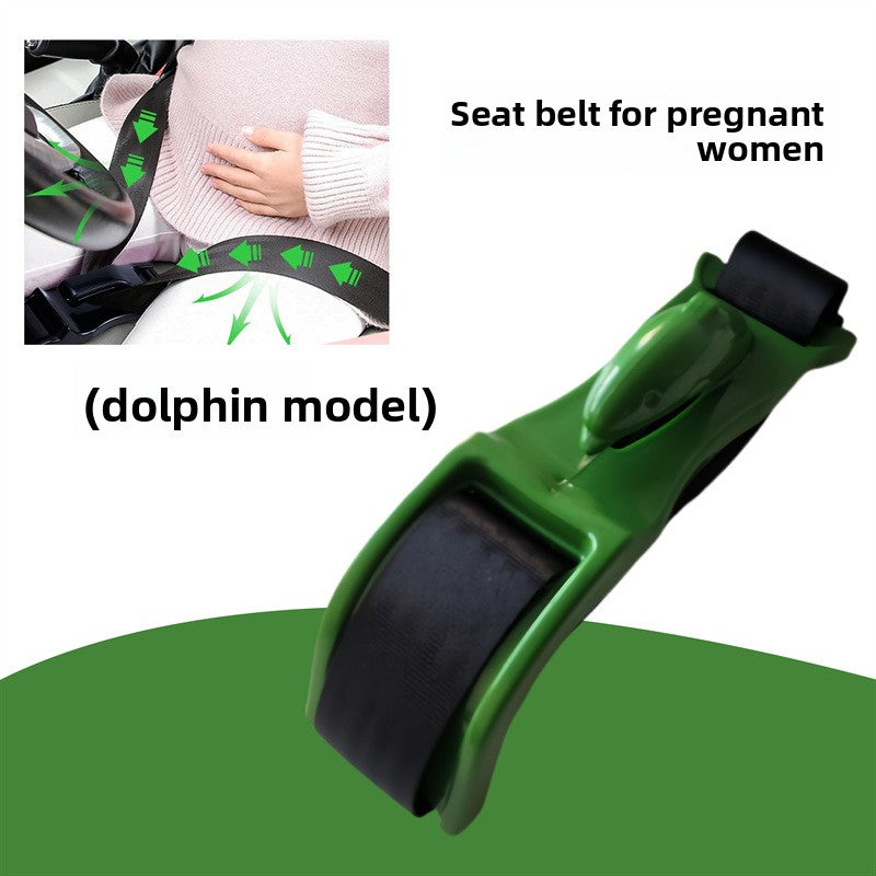 Pregnancy Seat Belt Adjuster | Maternity Car Seatbelt Safety Strap Positioner | Bump & Baby Belly Protector for Pregnant Women | Universal Car Fit
