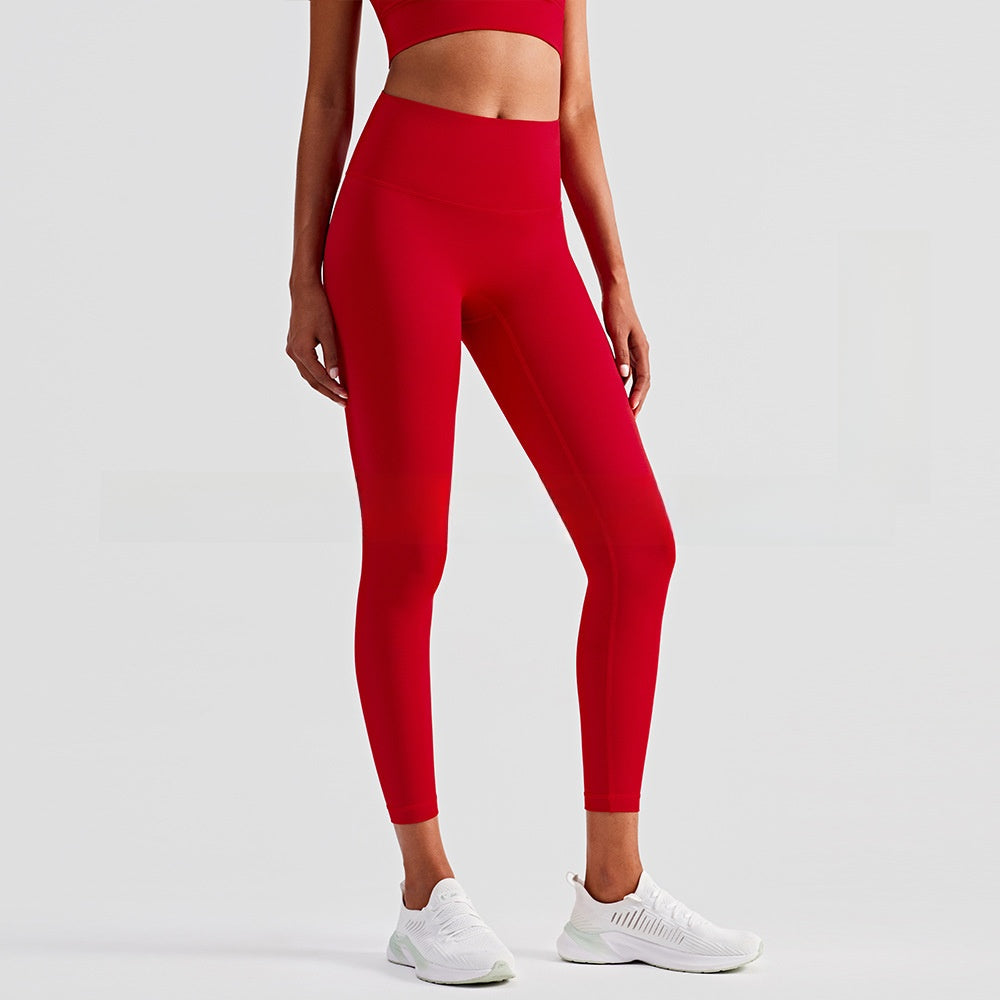 High Waist Yoga Leggings | Buttery Soft Squat Proof Athletic Tights | Women's Gym Workout Pants ? Chocolate Brown