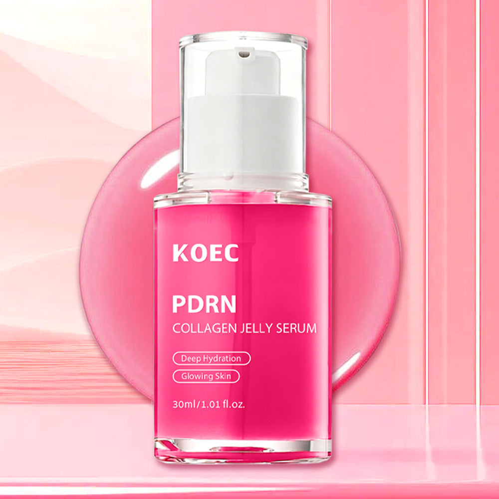 KOEC PDRN Pink Peptide Glow Serum | Dark Spot Care & Even Skin Tone | Korean Brightening Face Serum 30ml