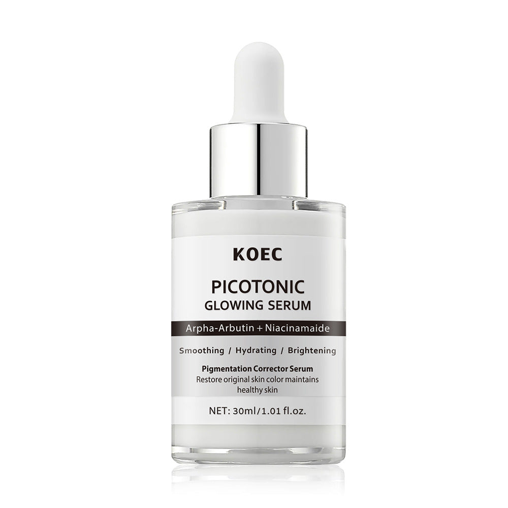 KOEC PDRN Pink Peptide Glow Serum | Dark Spot Care & Even Skin Tone | Korean Brightening Face Serum 30ml
