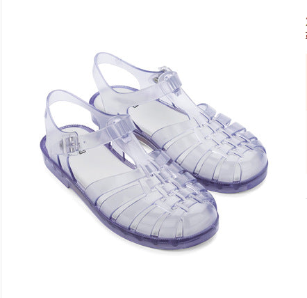 Melissa Possession Jelly Sandals | Women's Woven Cage Buckle Slingback Flat Sandals | Brazilian Designer Plastic Sandals | Summer Beach Shoes | Black