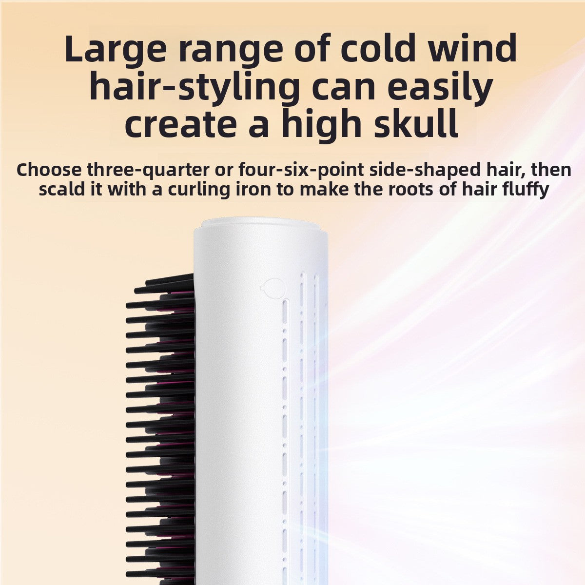 MinHuang Cordless Hair Straightener Brush | Wireless Rechargeable Heated Straightening Comb | Ionic Anti-Frizz Portable Hair Styler for Smooth Silky Hair | Travel Ready All Hair Types