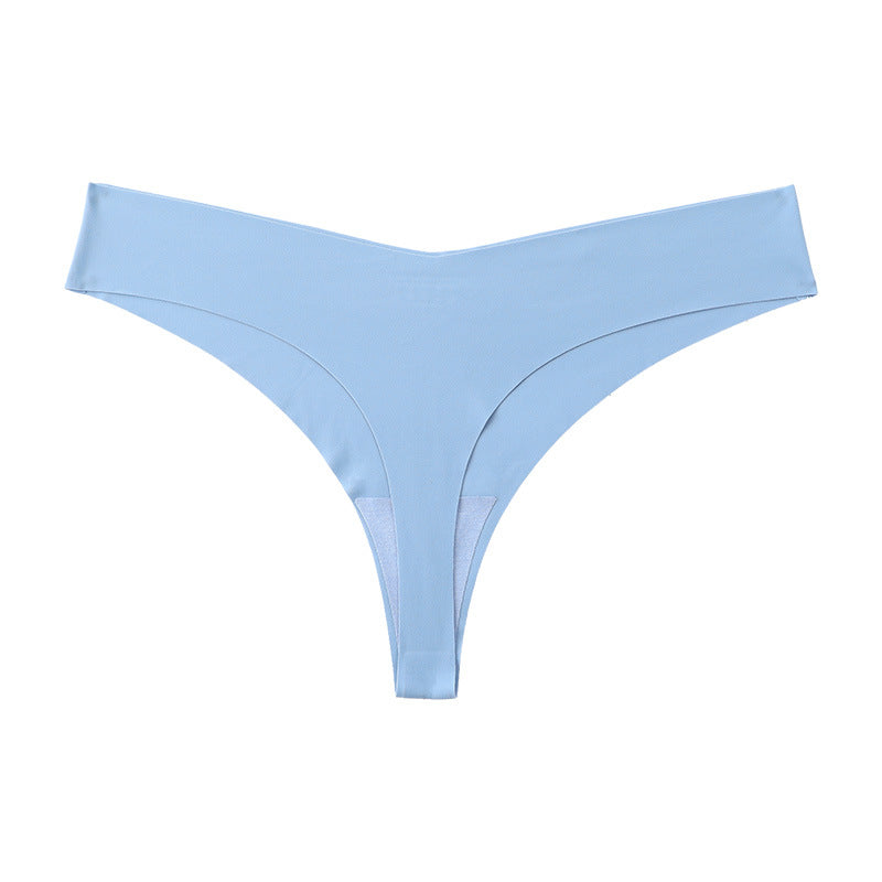 Nahtlose Tangas im 3er-Pack | Unsichtbare, weiche Stretch-Tangas | Bequeme Damen-Tangas für jeden Tag | Grau, Braun & Rosa 