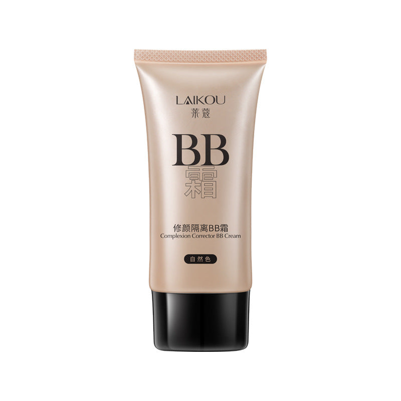 LAIKOU Complexion Corrector BB Cream | 3 Shades Ivory Natural Deep | Chinese Korean Beauty BB Cream Full Coverage Skin Tone Correcting | Lightweight Moisturizing Flawless Finish Face Makeup for All Skin Types