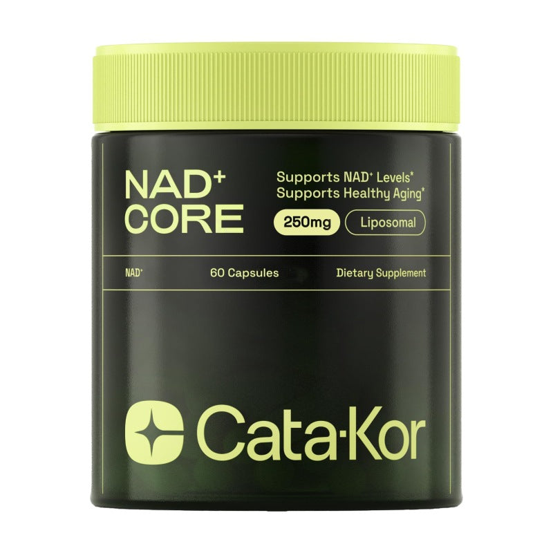 Cata-Kor NAD+ Core 250mg Liposomal Capsules | 60ct | Supports NAD+ Levels & Healthy Aging | Dietary Supplement