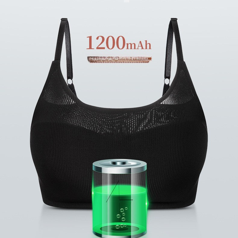 Electric Breast Massager Device | Heating Vibration Chest Massage Bra | Automatic Circulation Breast Care Massager