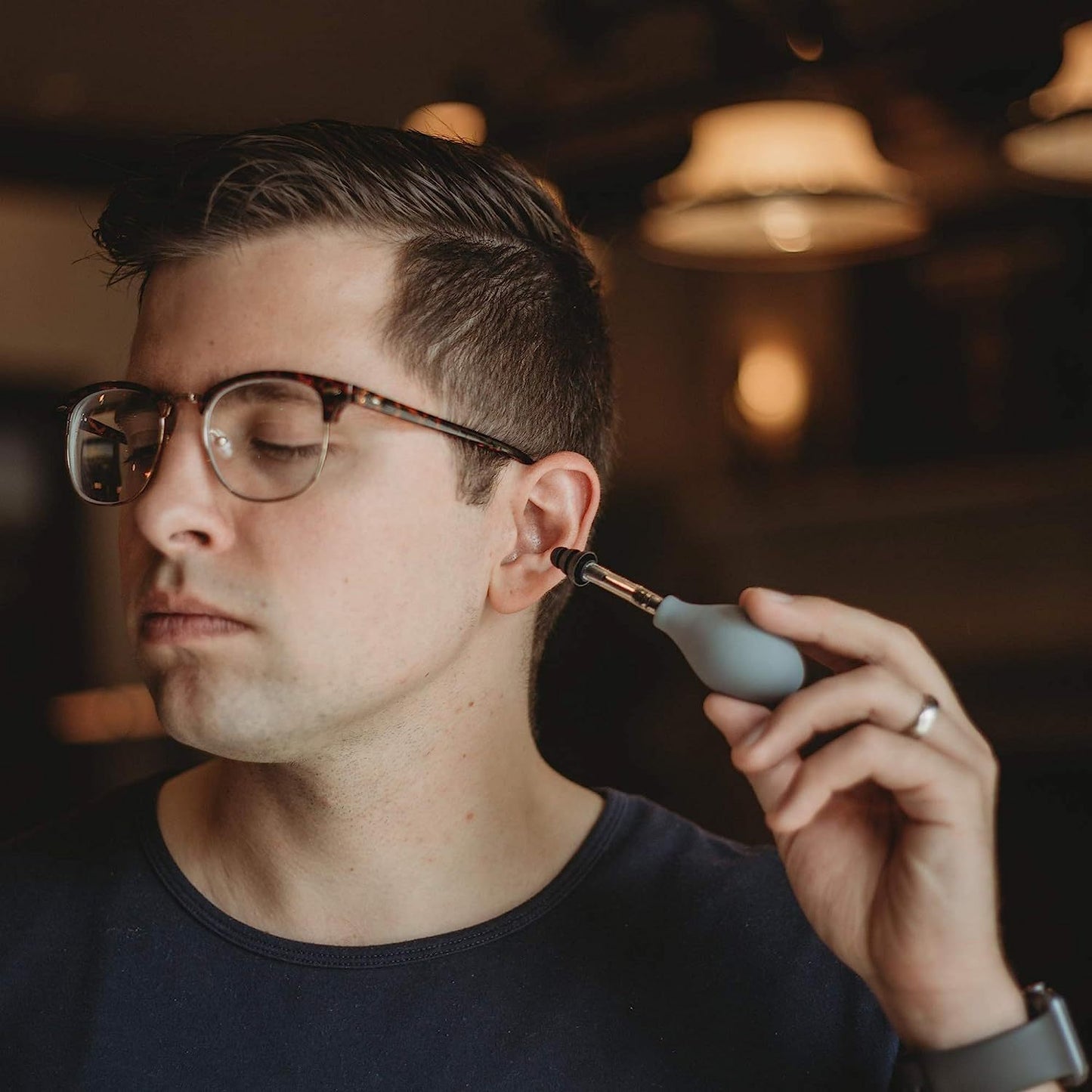 ZOK Head Pressure & Tension Relief Device | Naturally Reduce Sinus Ear Pressure | Drug-Free Pain Relief Tool