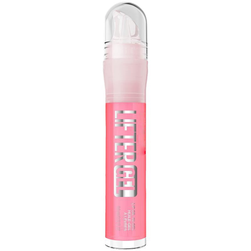 Lifter Gel Lip Oil in Gel Plumping Lip Gloss ? Hydrating Glossy Pink Lip Treatment for Fuller Softer Lips