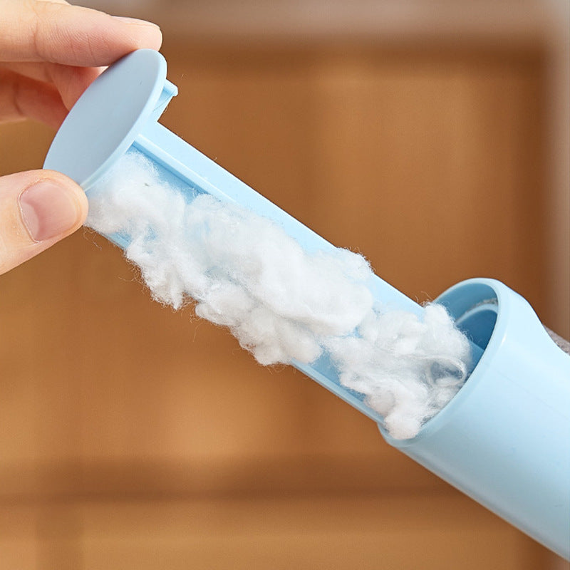 Reusable Lint & Pet Hair Remover Brush | Self-Cleaning Fabric Lint Roller for Clothes Sweaters Sofas & Coats ? No Refills Needed