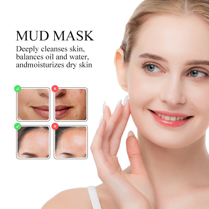 YOOJ Recovery Mud Mask 110ml - Deep Cleansing Boryeong Clay Face Mask for Clear Glowing Skin