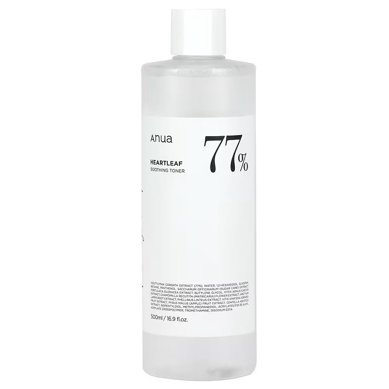Anua Heartleaf 77% beruhigendes Gesichtswasser – 2 für 1 | Koreanisches beruhigendes Gesichtswasser 250 ml | DealsForLess 