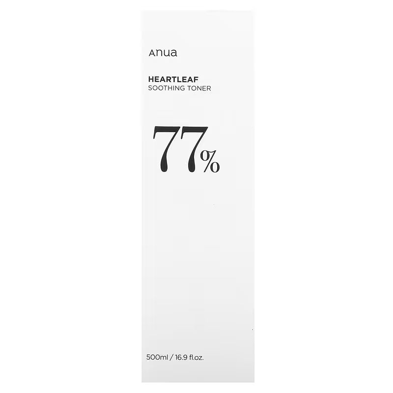 Anua Heartleaf 77% beruhigendes Gesichtswasser – 2 für 1 | Koreanisches beruhigendes Gesichtswasser 250 ml | DealsForLess 
