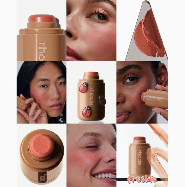 Cream Blush Stick | Buildable Cheek & Lip Color | Multi-Shade Dewy Glow Blush Balm