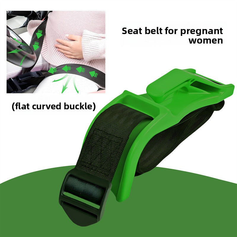 Pregnancy Seat Belt Adjuster | Maternity Car Seatbelt Safety Strap Positioner | Bump & Baby Belly Protector for Pregnant Women | Universal Car Fit