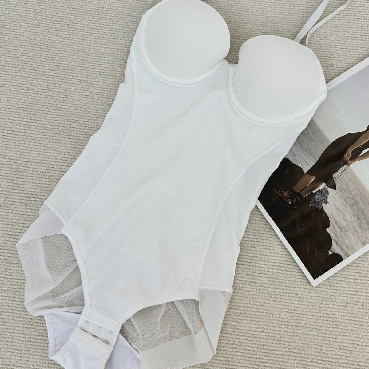 Women's Sculpting Bodysuit with Built-In Bra | Tummy Control Shapewear | 7 Colors Spaghetti Strap Body Shaper