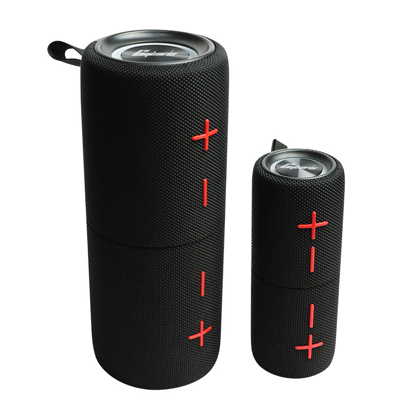 Mini Portable Bluetooth Speaker with RGB LED Light ? 20W Hi-Fi Stereo Deep Bass, IPX Waterproof, TWS Pairing, Wireless Outdoor Speaker in Pink & Navy Blue