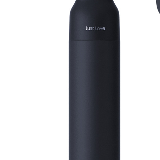 Just Love Slim Stainless Steel Thermos Flask | Vacuum Insulated Travel Bottle with Wooden Handle | Aesthetic Minimalist Water Bottle Pink Blue