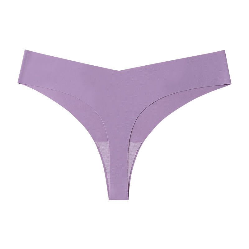 Nahtlose Tangas im 3er-Pack | Unsichtbare, weiche Stretch-Tangas | Bequeme Damen-Tangas für jeden Tag | Grau, Braun & Rosa 