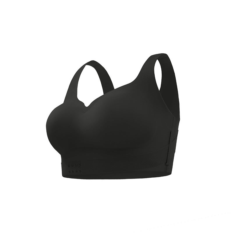 Lifting Anti-Sagging Bra with Adjustable Front Buckle | Posture Correcting Push Up Wireless Bra for Women
