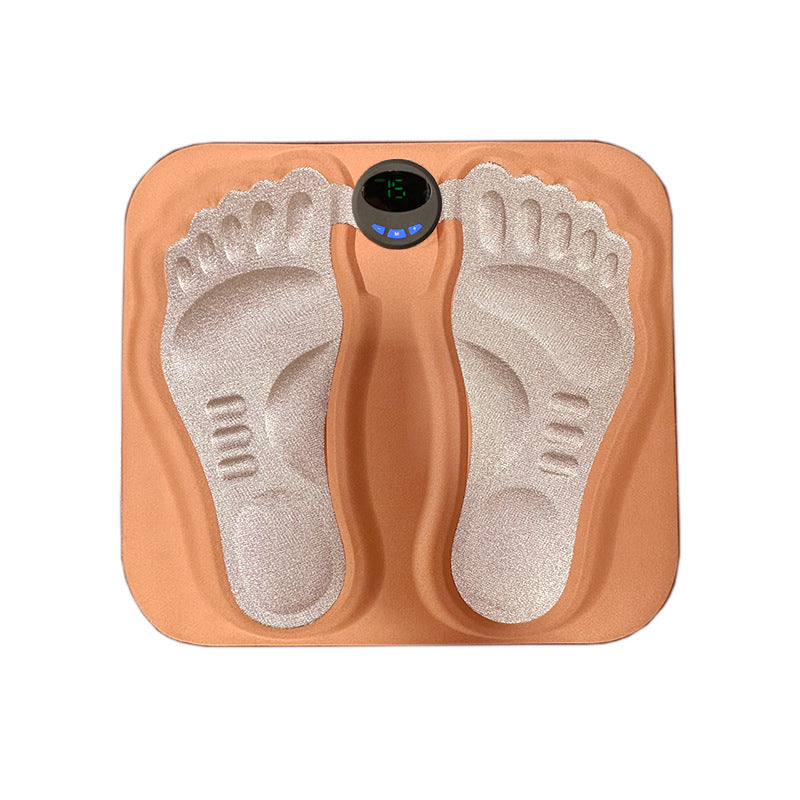 EMS Foot Massager Mat Electric Pulse Foot Stimulator Pad ? Digital LCD Multi-Mode Circulation Booster Pain Relief Massage