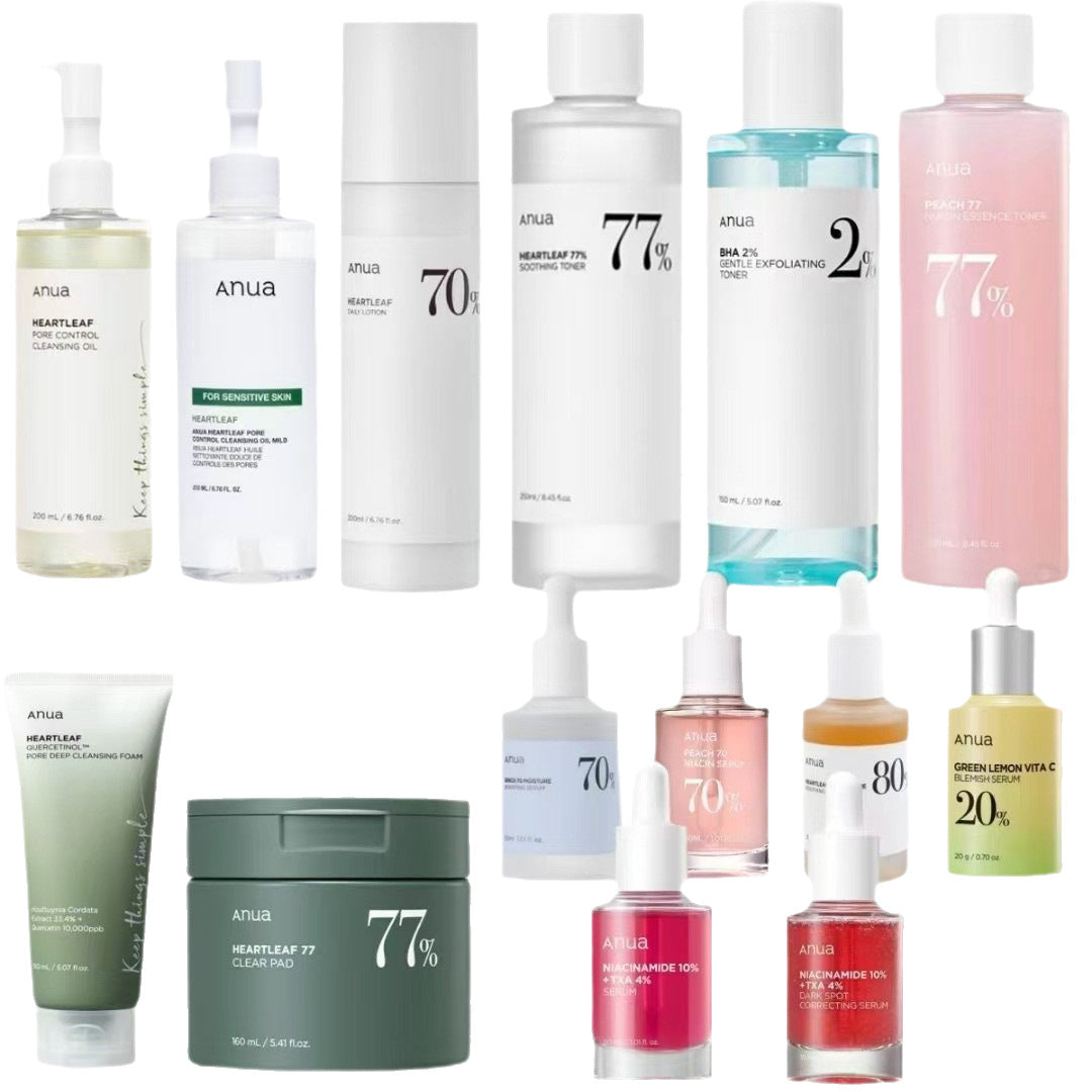 Anua Heartleaf 77 Clear Pad | Korean Exfoliating Toner Pads | Calming Acne Skincare 160ml