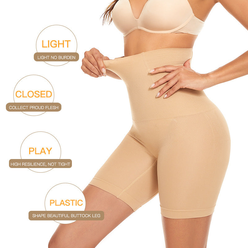 High Waist Tummy Control Shaping Shorts for Women | Seamless Slimming Body Shaper | Butt Lifting Compression Shorts