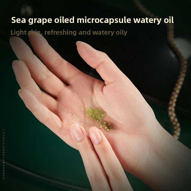 Mercilen Sea Grape Collagen Peptide Double Essence Oil 30ml | Double Anti-Rejuvenation | Firming, Brightening & Anti-Aging Face Oil