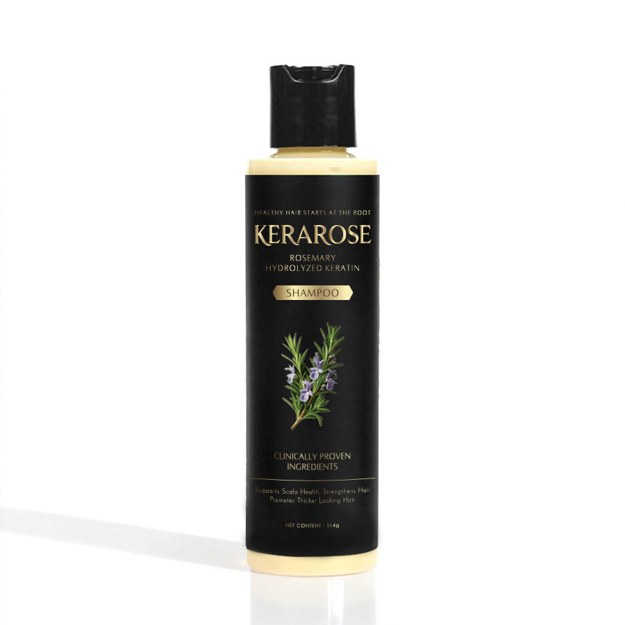 Phansta Rosemary Hydrolyzed Keratin Shampoo 220ml | Smooth Shiny Soft Fluffy Hair | Nourishing Hair Growth Shampoo