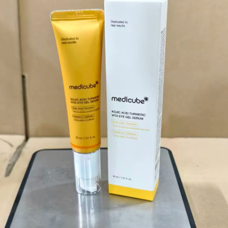 Medicube Peptide Eye Cream Set | Deep Lifting, Pro-Collagen & Super Vita C | Anti-Aging Korean Eye Cream
