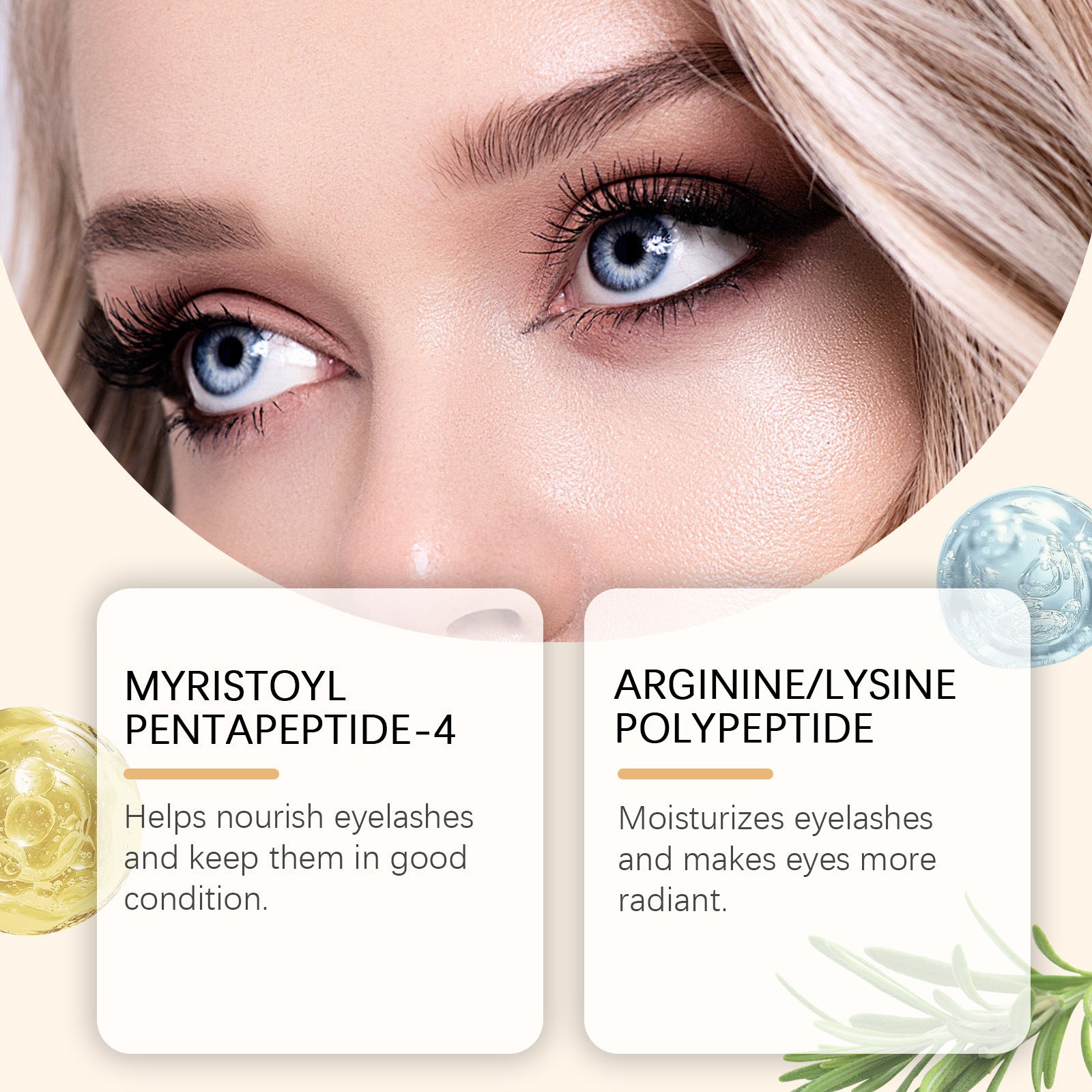 OUHOE Eyelash Enhancing Serum 4ml ? Lash Growth Serum for Longer Thicker Fuller Lashes & Eyebrow Growth Treatment