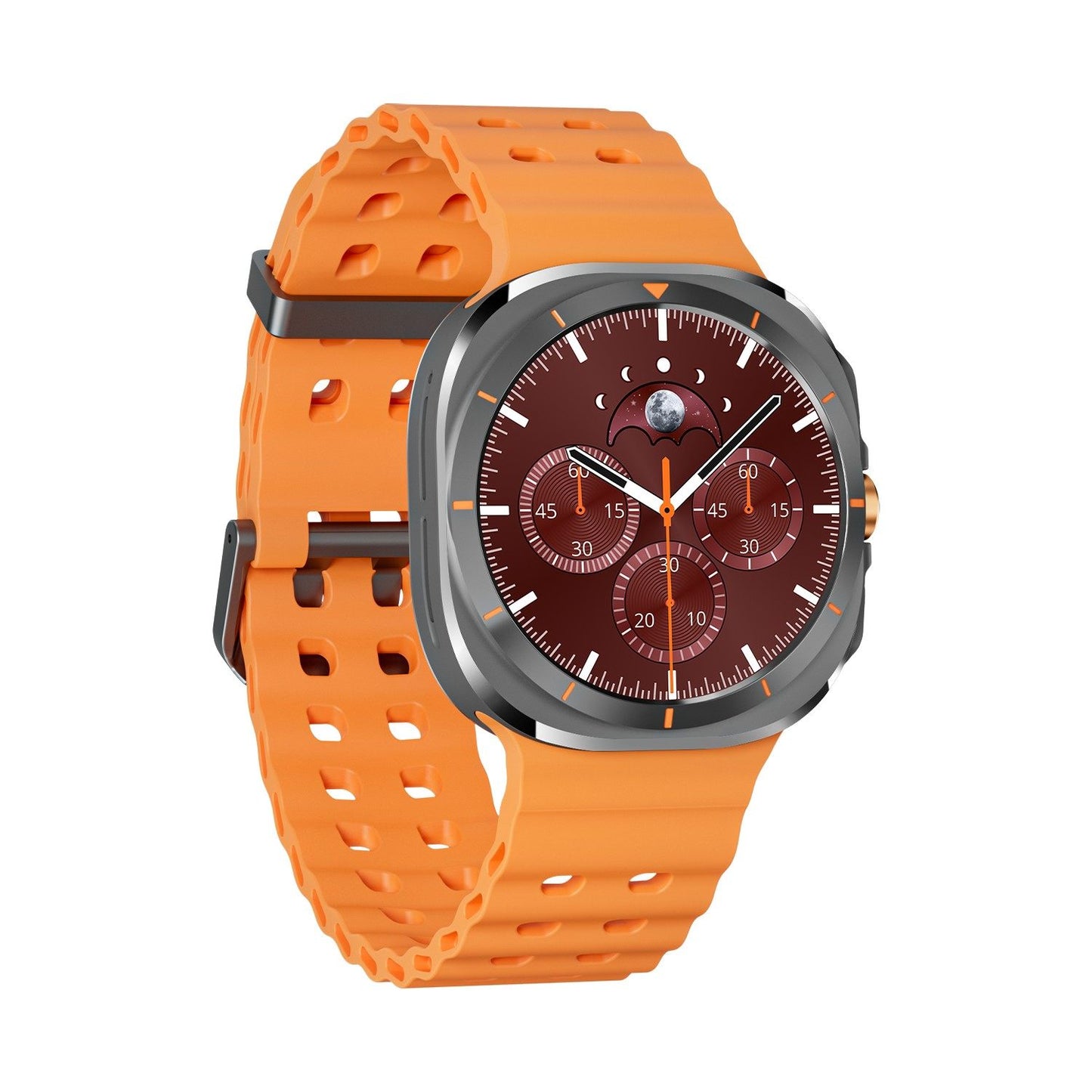 Sport Smart Watch | Heart Rate, Health Monitor & Fitness Tracker ? Blue Silicone Band, Tactical Design