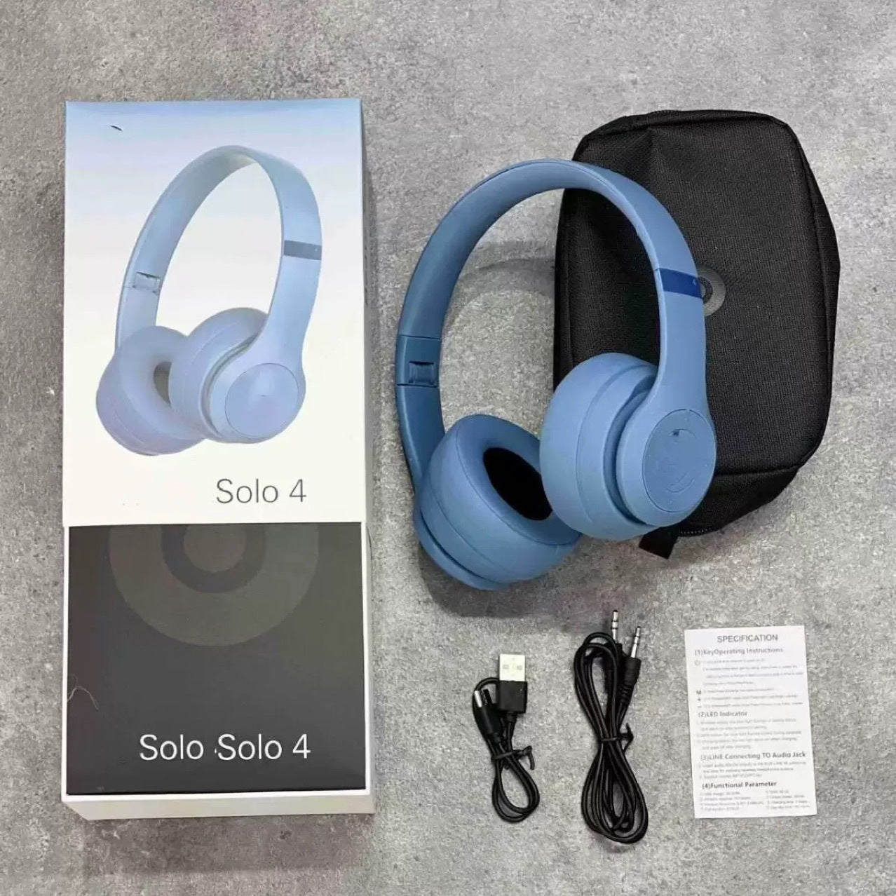 Beats Solo 4 True Wireless On-Ear Headphones