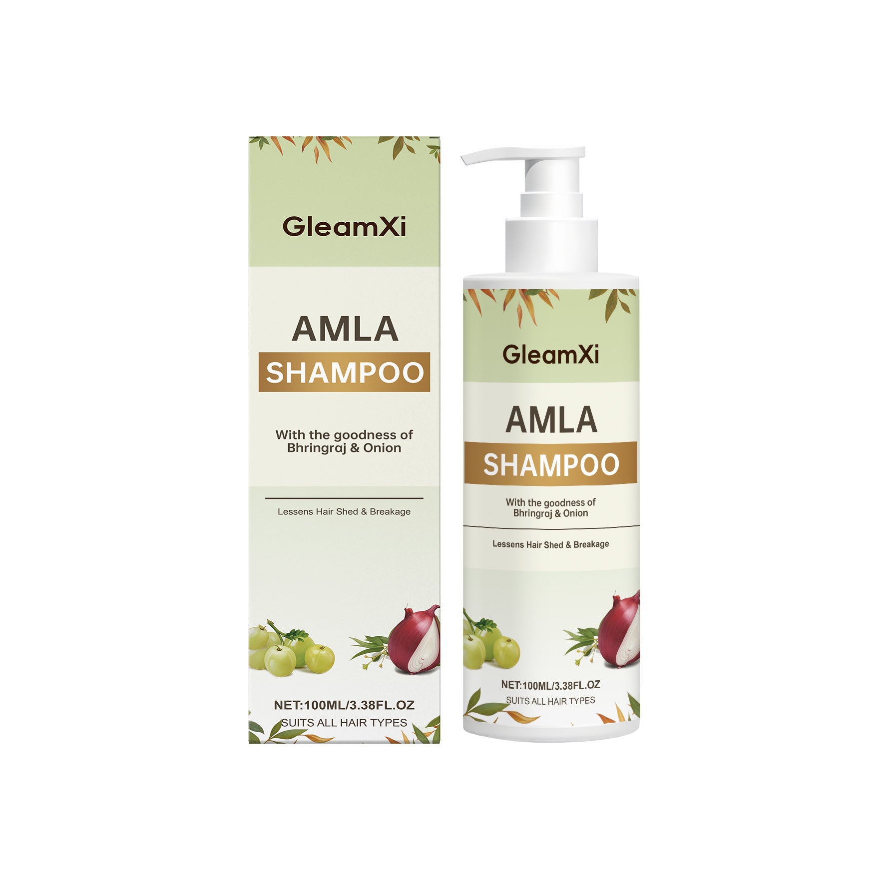 GleamXi Rosemary & Biotin Hydrolyzed Keratin Shampoo 100ml | Nourishing Hair Growth Shampoo for Damaged, Soft & Shiny Hair