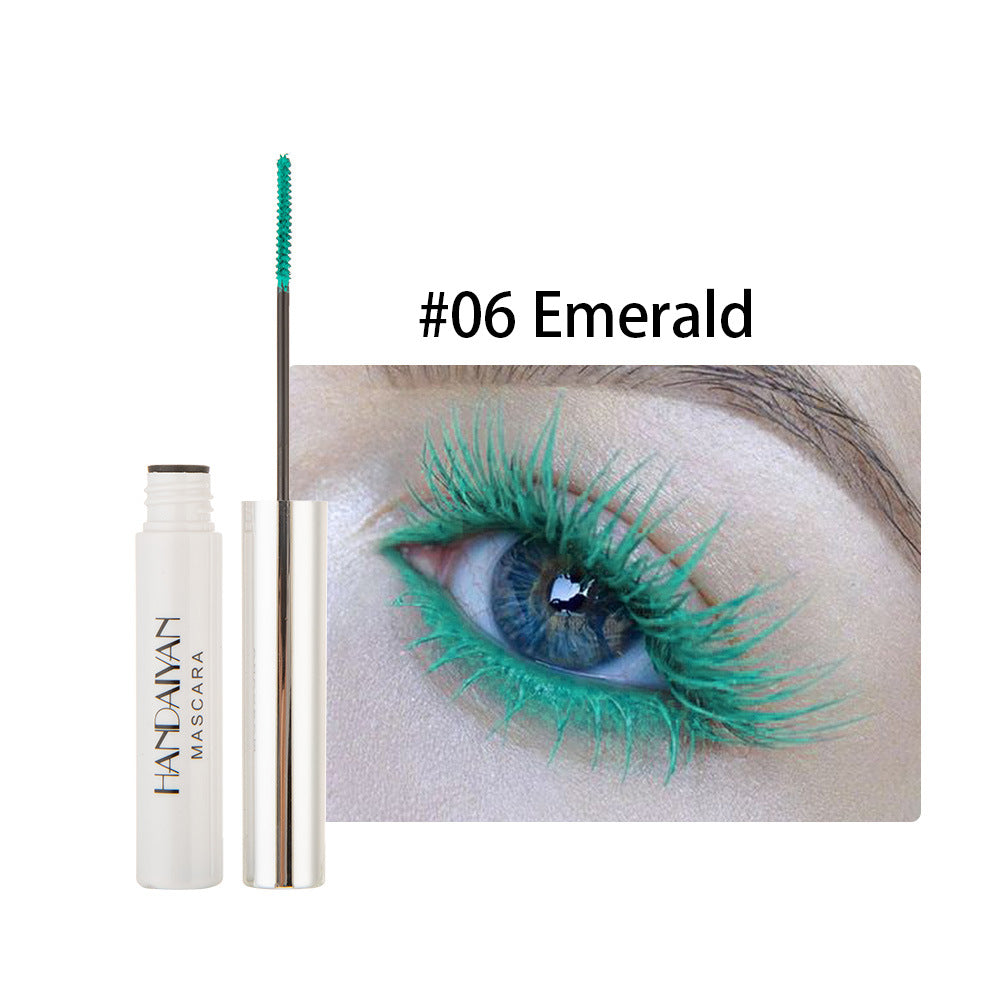 HANDAIYAN Colorful Mascara | Rainbow Colored Lash Mascara | Long Lasting Volumizing & Lengthening | Festival Makeup | Pink Blue Purple