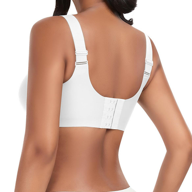 Damen Nahtloser Kabelloser Bralette | Bequemer BH mit breiten Trägern und U-Ausschnitt | Glatter, bügelloser Alltags-BH