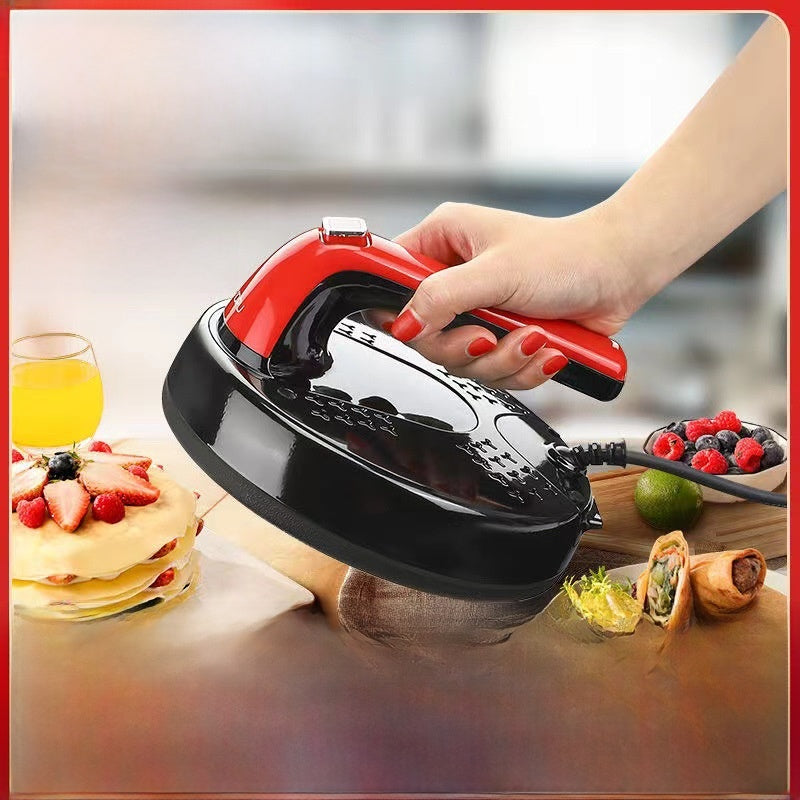 Electric Curved Non-Stick Crepe Maker | 3D Spherical Surface Pancake Baking Pan | Easy Release Thin Pancake & Crepe Machine