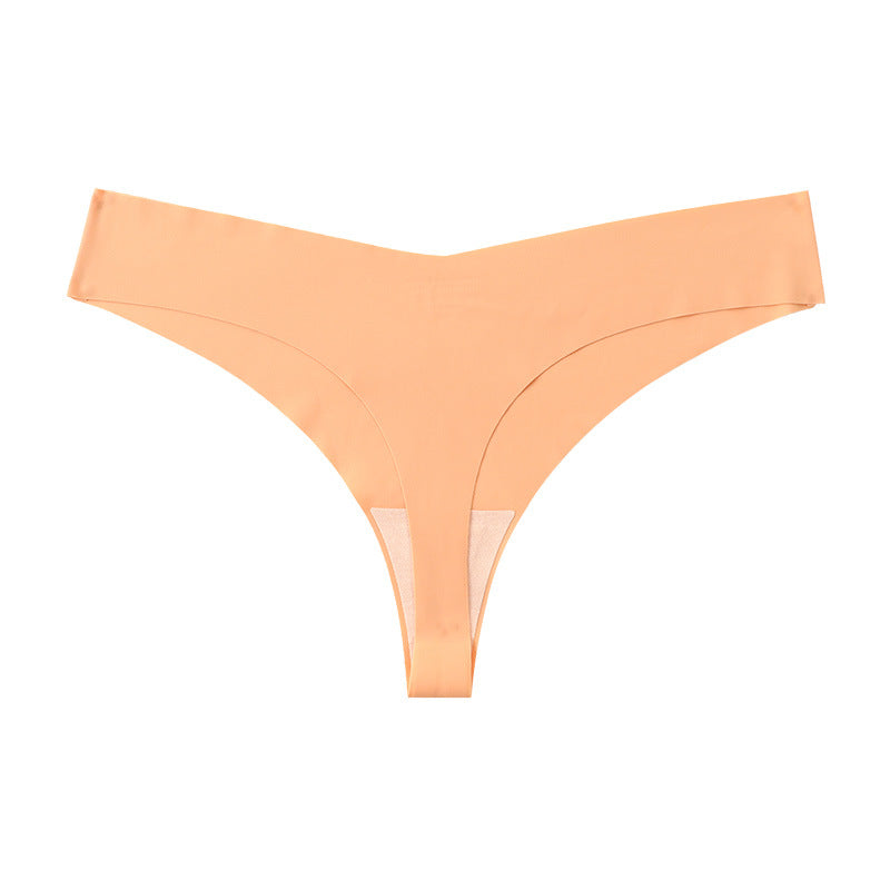 Nahtlose Tangas im 3er-Pack | Unsichtbare, weiche Stretch-Tangas | Bequeme Damen-Tangas für jeden Tag | Grau, Braun & Rosa 